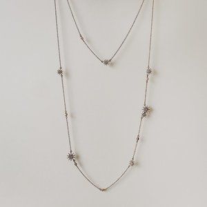 Banana Republic Star Layered Gold Chain Necklace